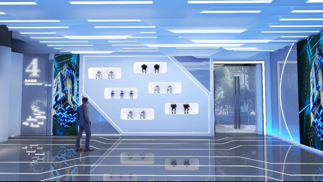 展館設計方案-文化展館空間流線關系設計思路插圖 圖片